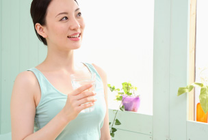 [写真]毎日飲むお水だから、カラダへのやさしさにこだわりたい。